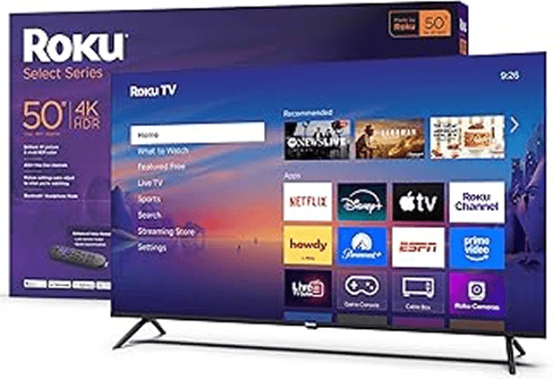 Roku 65R8C5 65 inch Class Pro Series 4K QLED Mini-LED Smart TV