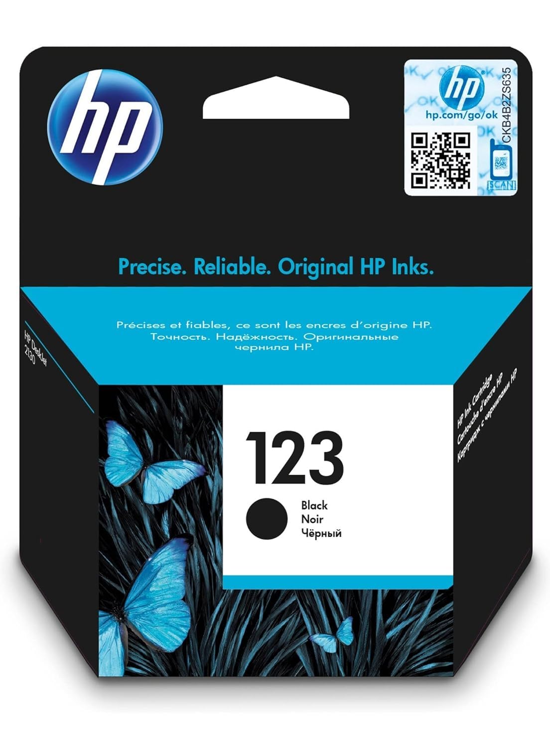 INK HP 123 BLACK