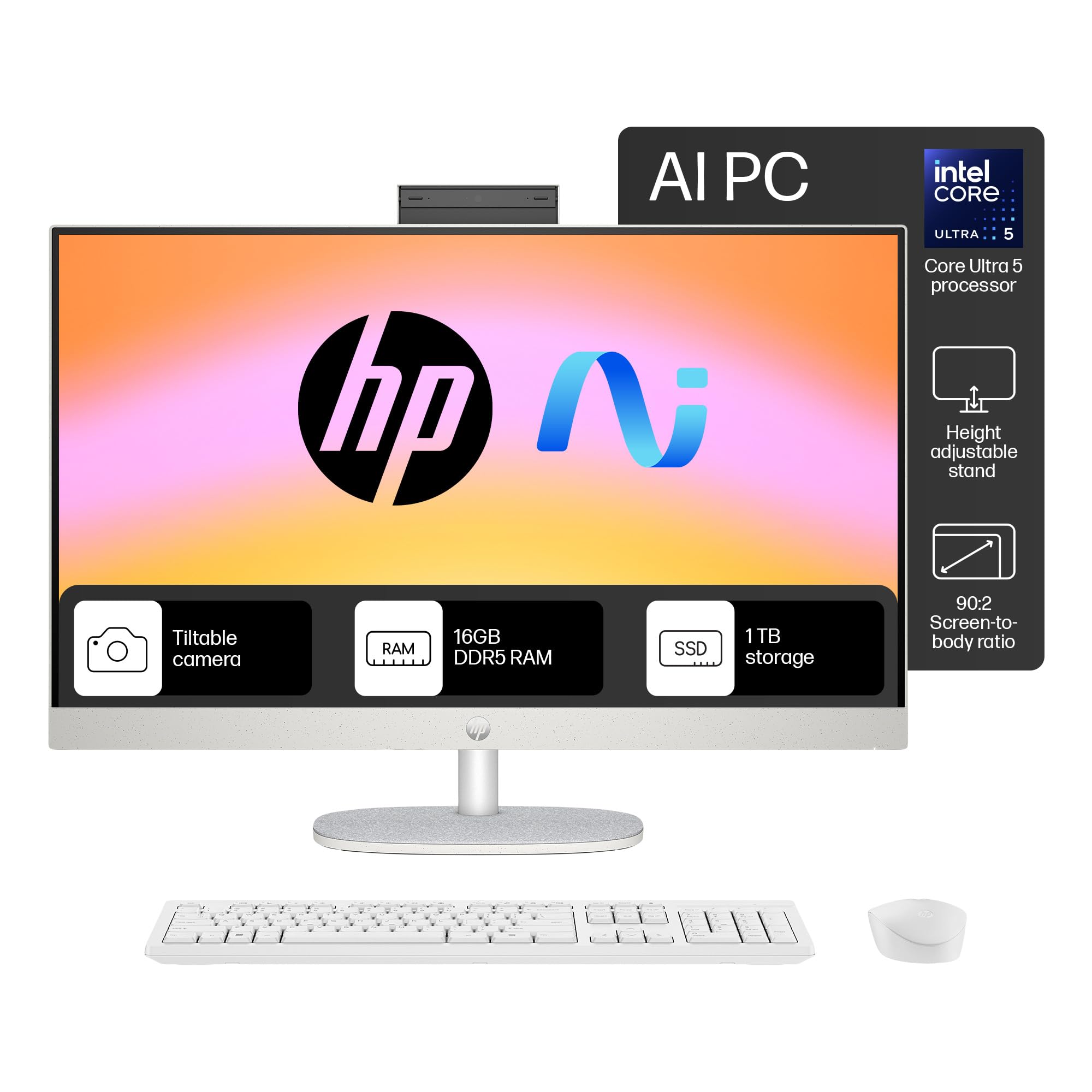 ALL IN ONE HP I5/16/512GB 27 INCH