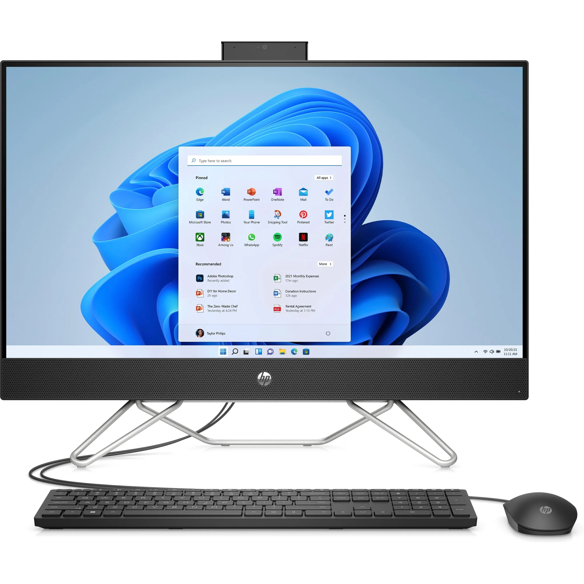 ALL IN ONE HP I5/8/512 24INCH