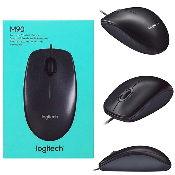 MOUSE USB LOGITECH M90