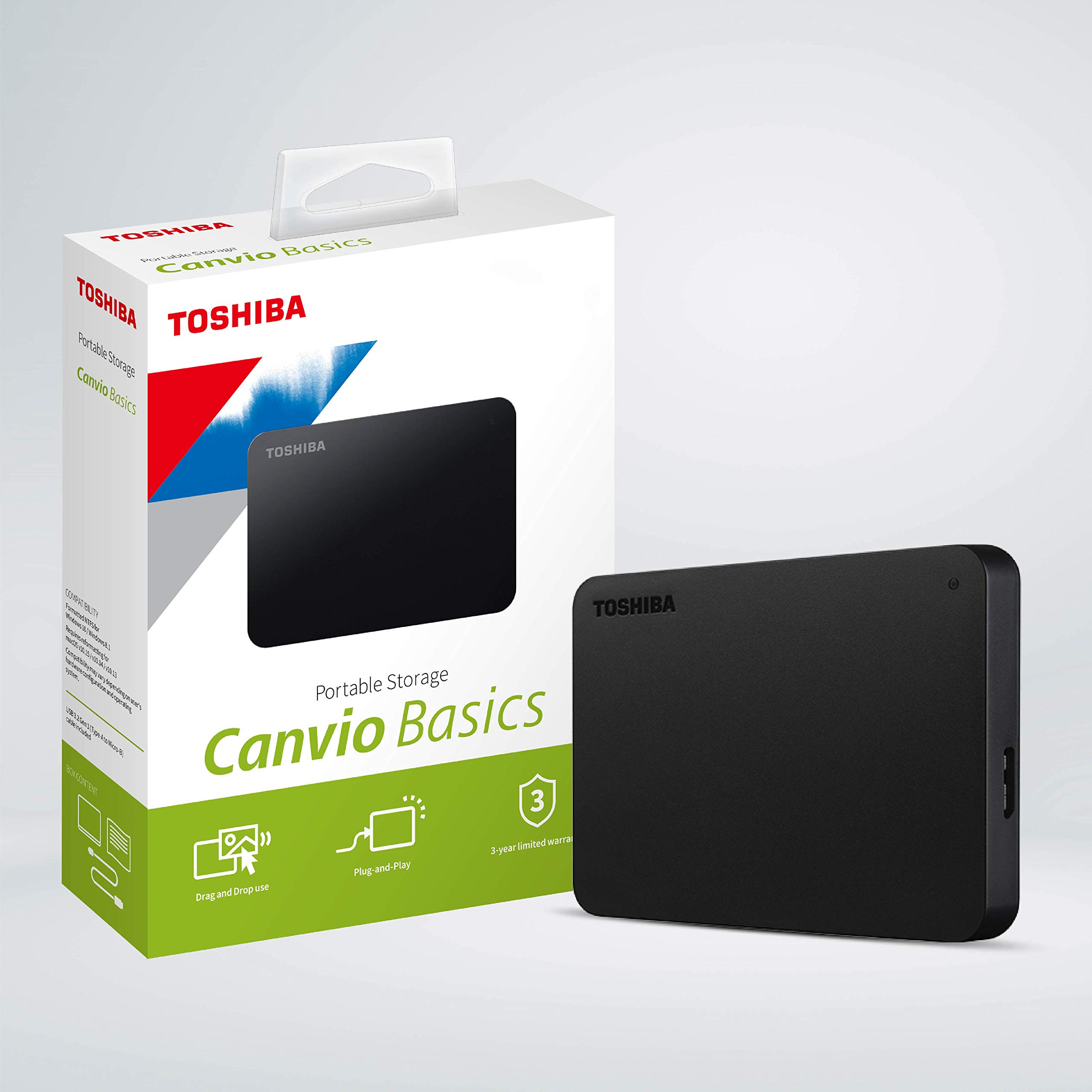 HDD 1TB EXTERNAL TOSHIBA